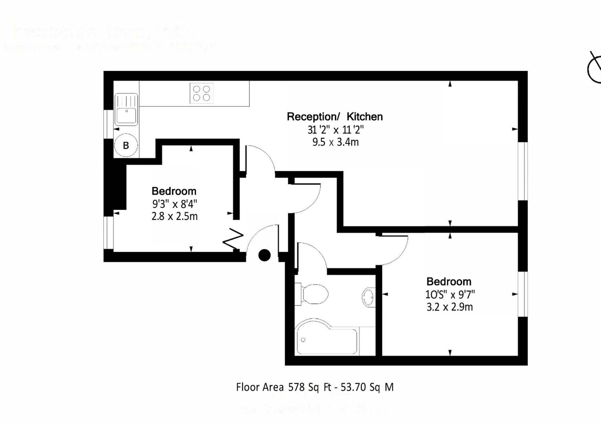 2 Bedroom In Center Of Londra Dış mekan fotoğraf